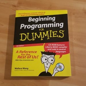 Beginning Programming for Dummies 3/$20
